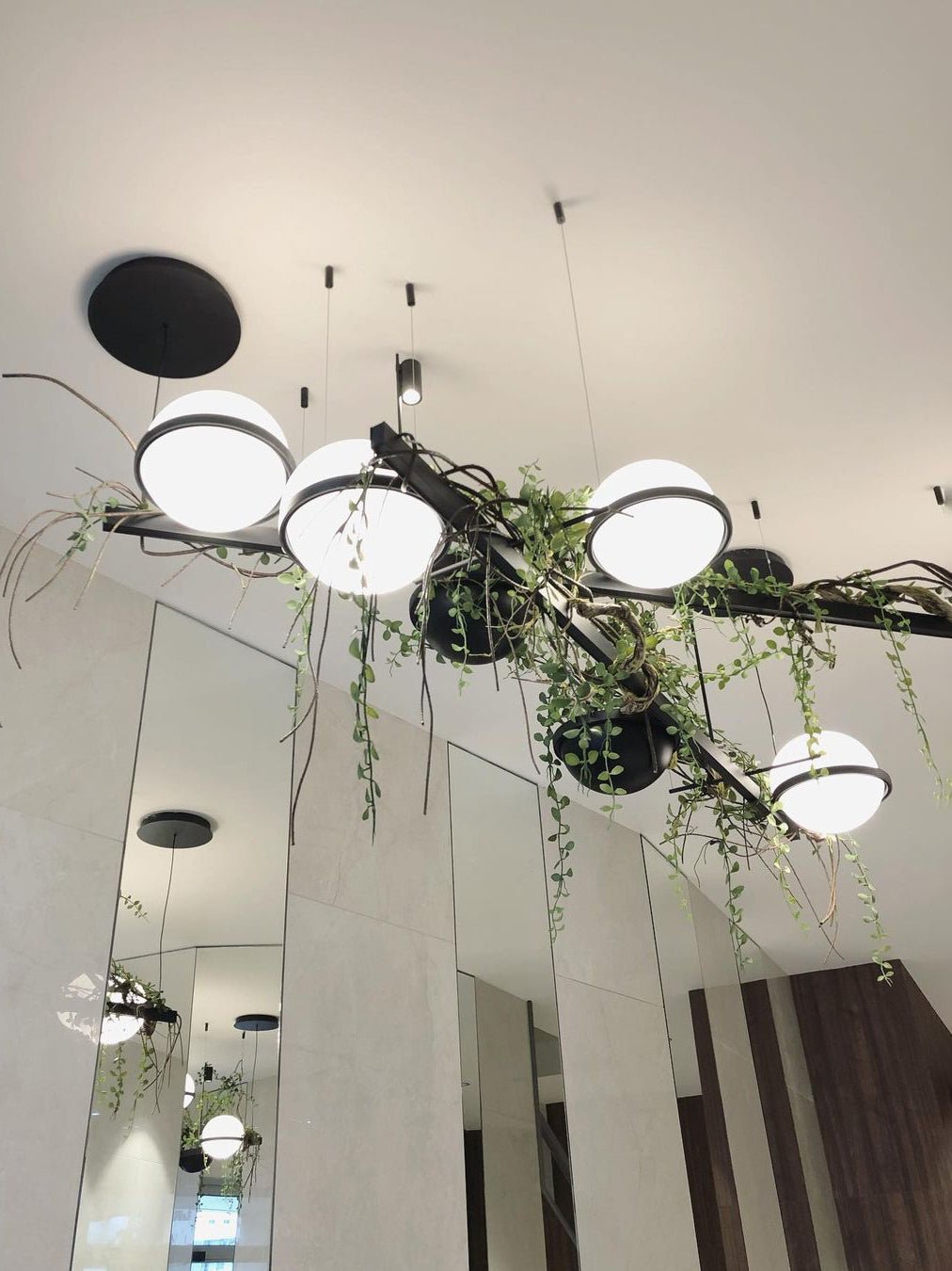 Coriel Acrylic Contemporary Pendant Lamp-Neutral Decor