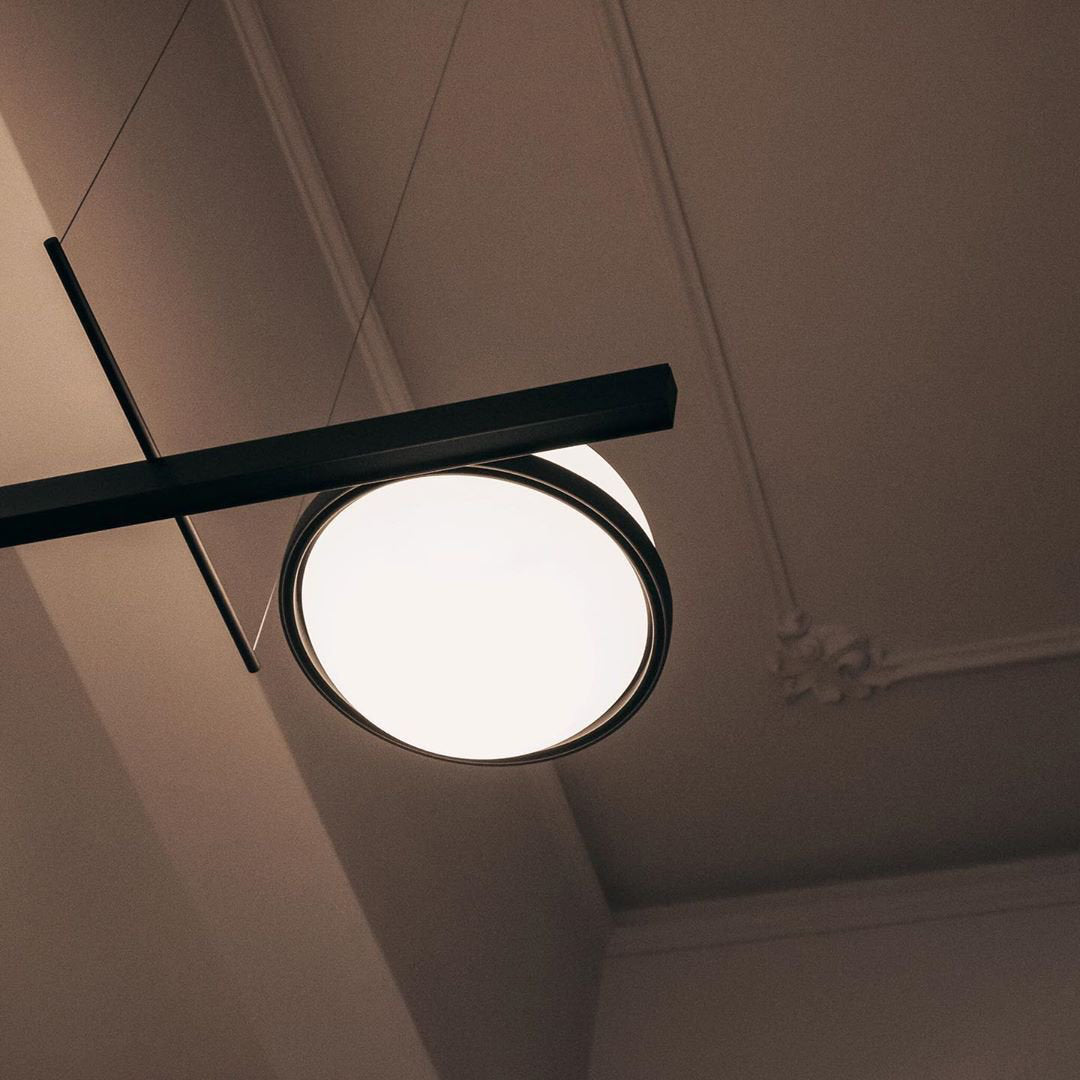 Coriel Acrylic Contemporary Pendant Lamp-Neutral Decor