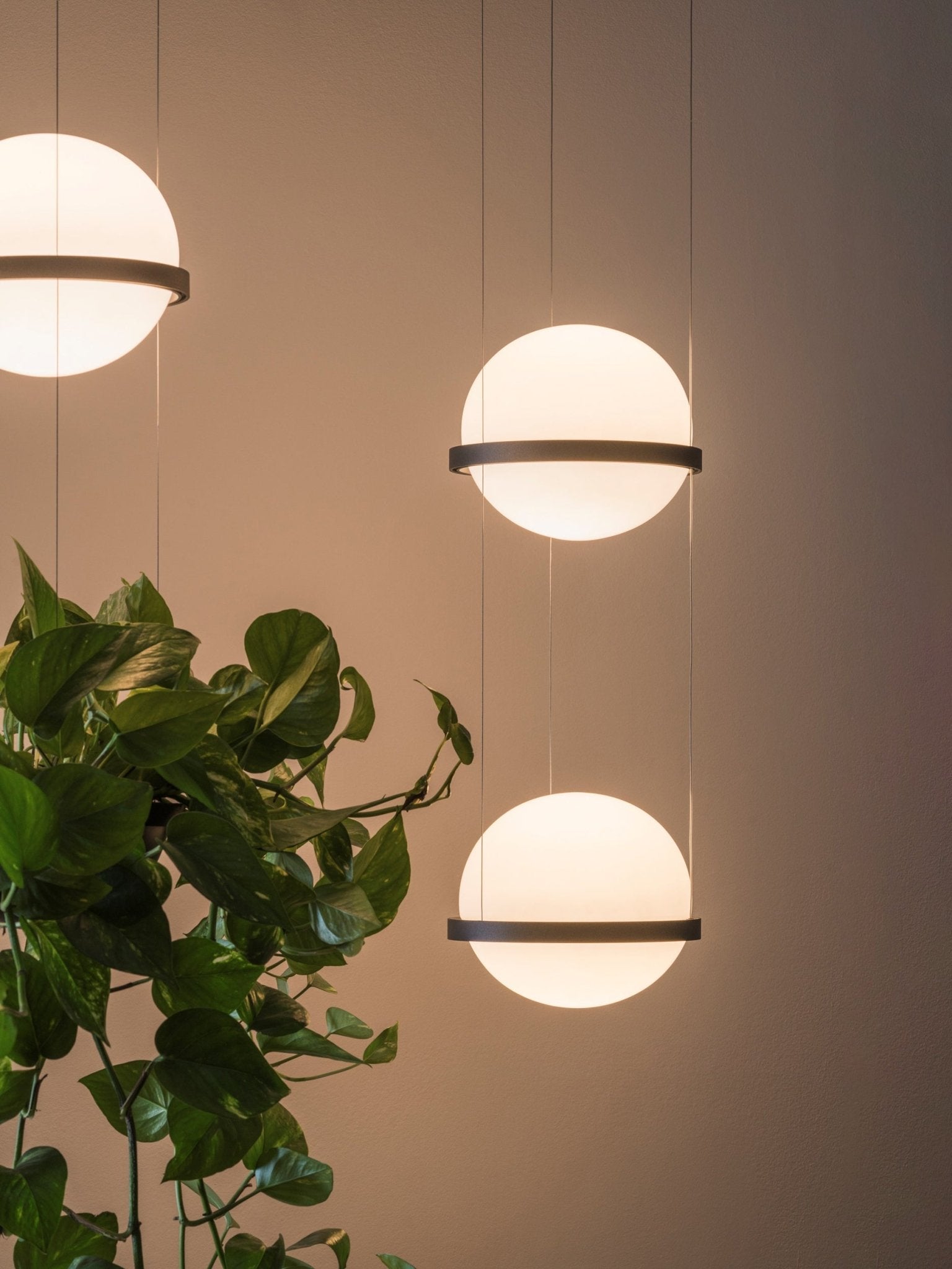 Coriel Acrylic Contemporary Pendant Lamp-Neutral Decor