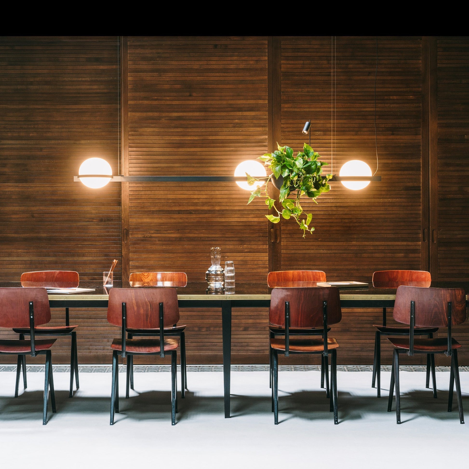 Coriel Acrylic Contemporary Pendant Lamp-Neutral Decor