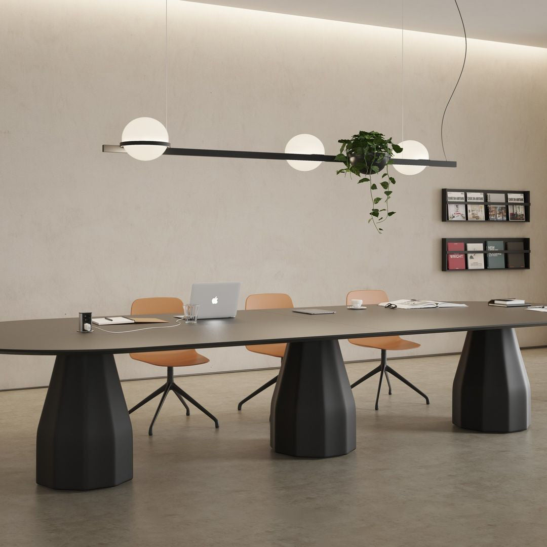 Coriel Acrylic Contemporary Pendant Lamp-Neutral Decor