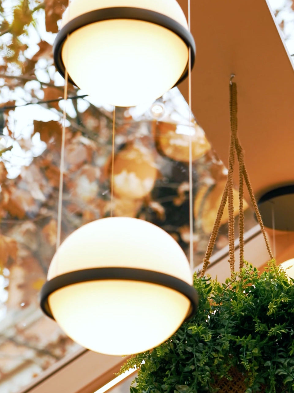 Coriel Acrylic Contemporary Pendant Lamp-Neutral Decor