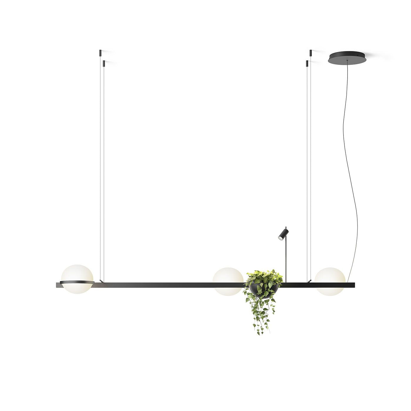 Coriel Acrylic Contemporary Pendant Lamp-Neutral Decor
