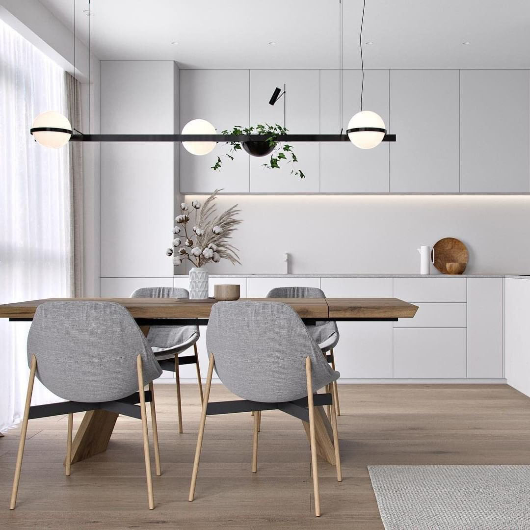 Coriel Acrylic Contemporary Pendant Lamp-Neutral Decor