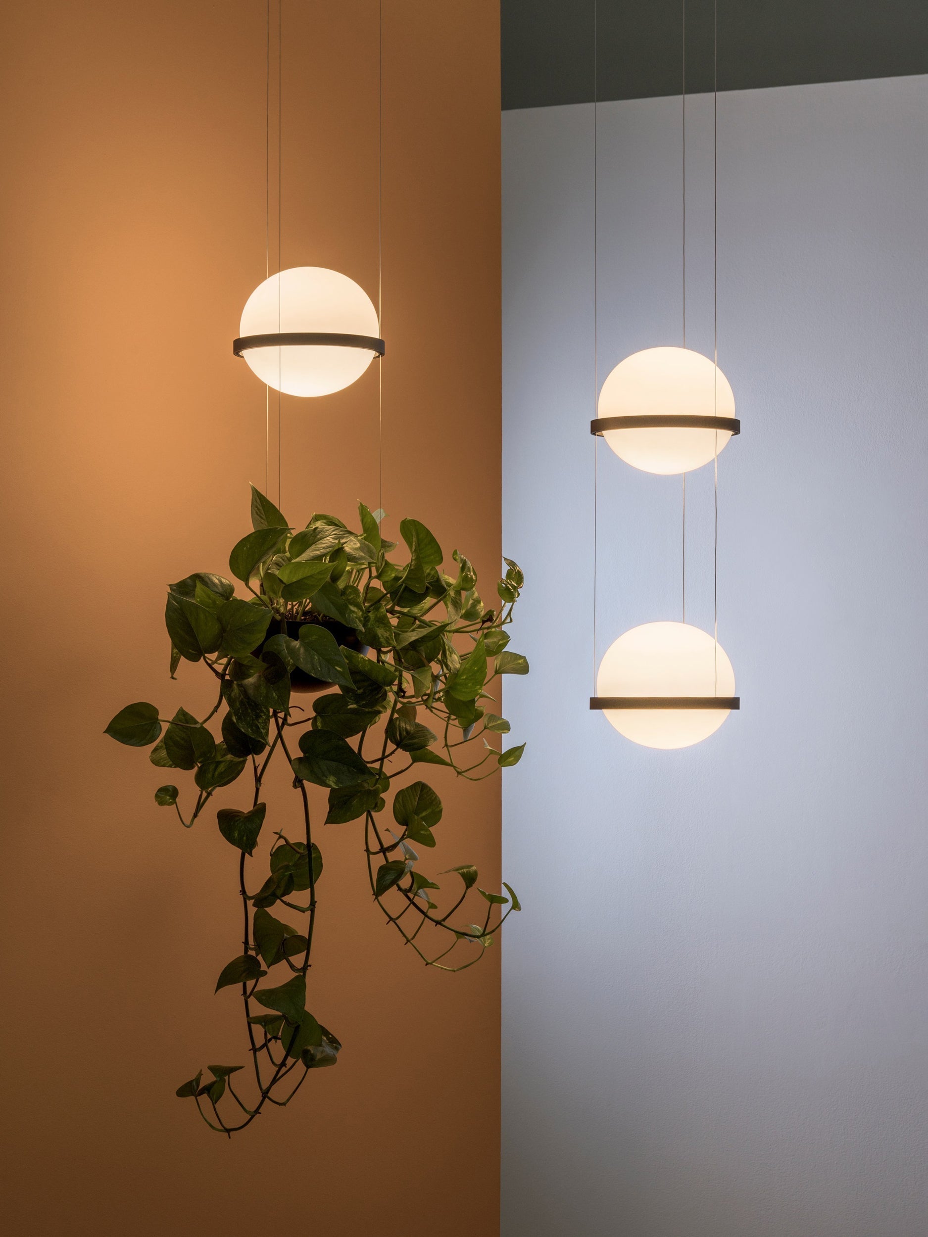 Coriel Acrylic Contemporary Pendant Lamp-Neutral Decor