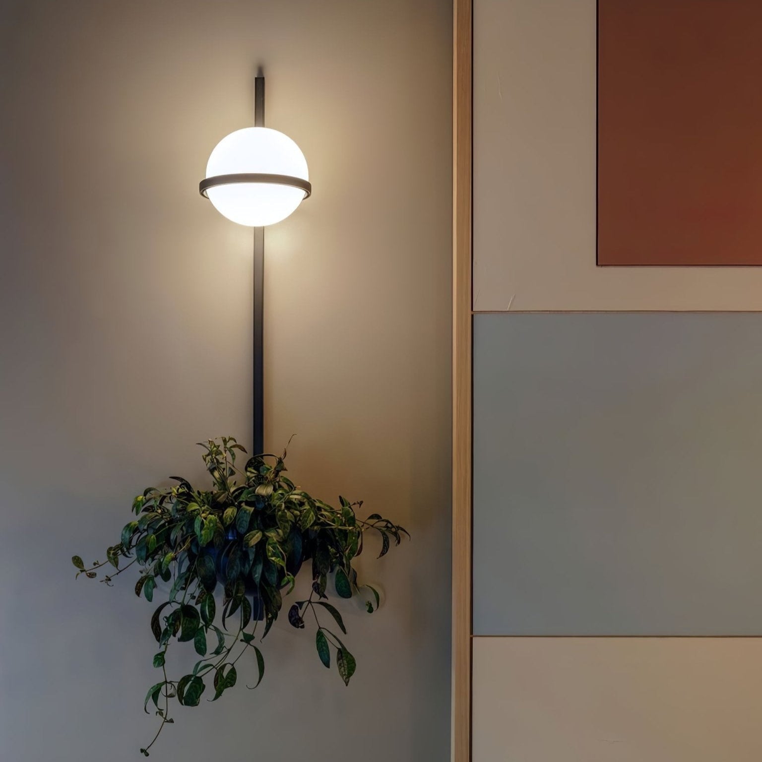 Suren Indoor Outdoor Wall Light-Neutral Decor
