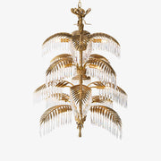 Zorlen Brass Chandelier-Neutral Decor