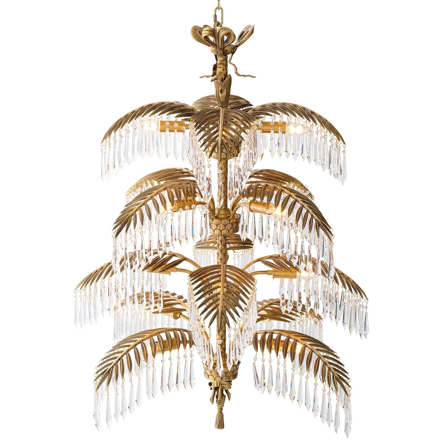 Zorlen Brass Chandelier-Neutral Decor