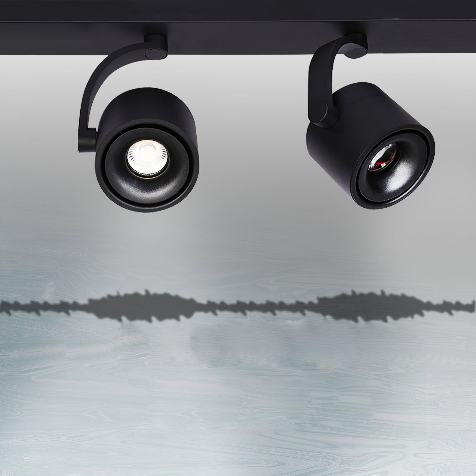 Focus Sleek Aluminum Ceiling Light-Neutral Decor