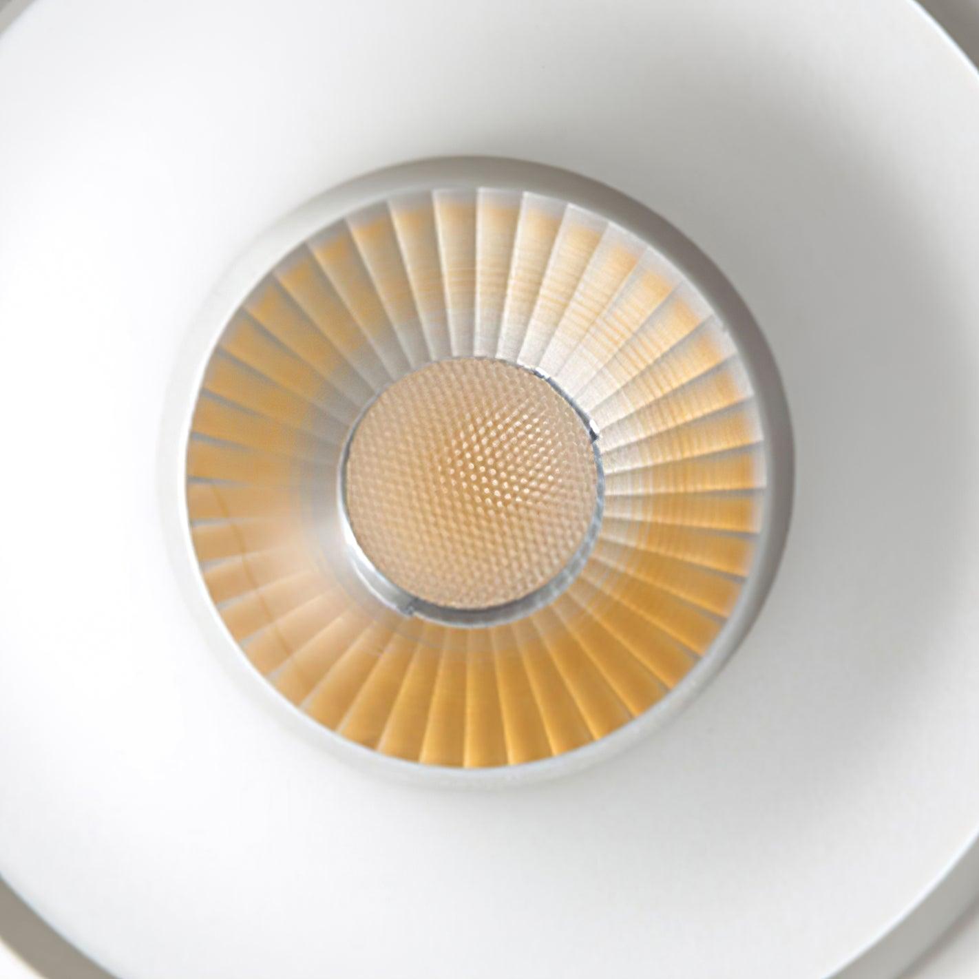 Focus Sleek Aluminum Ceiling Light-Neutral Decor