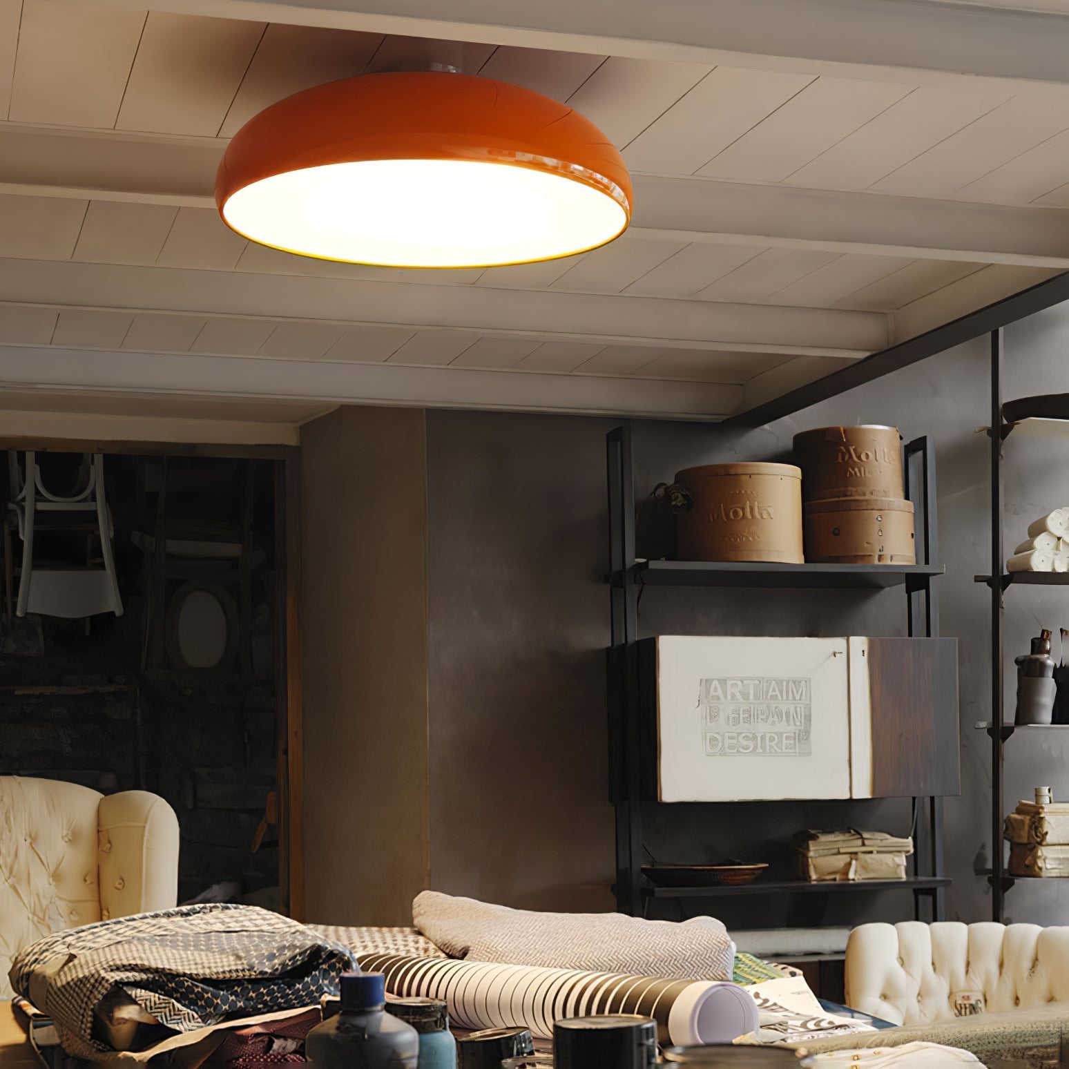 Tevenor Modern Minimalist Ceiling Lamp-Neutral Decor