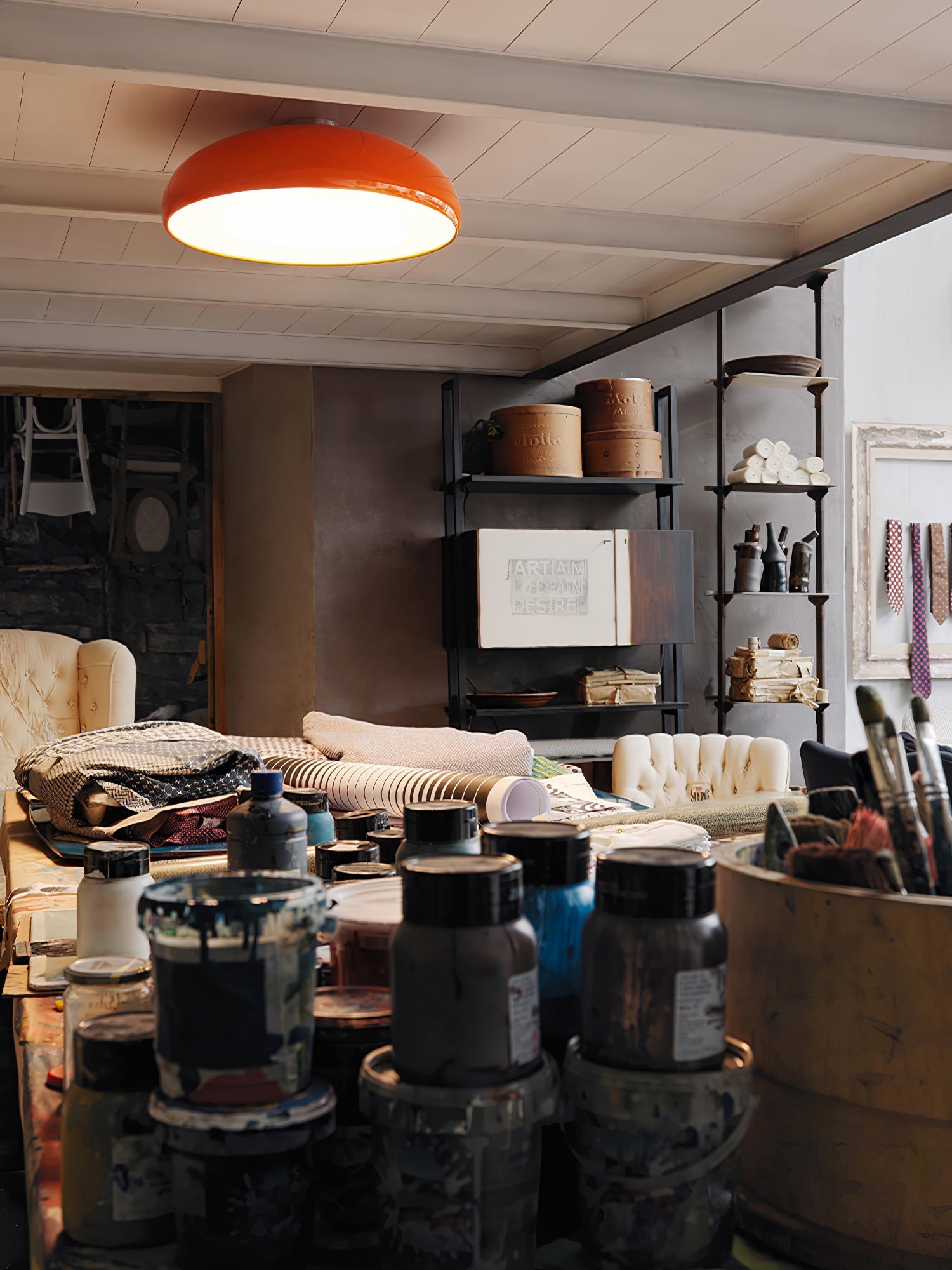 Tevenor Modern Minimalist Ceiling Lamp-Neutral Decor