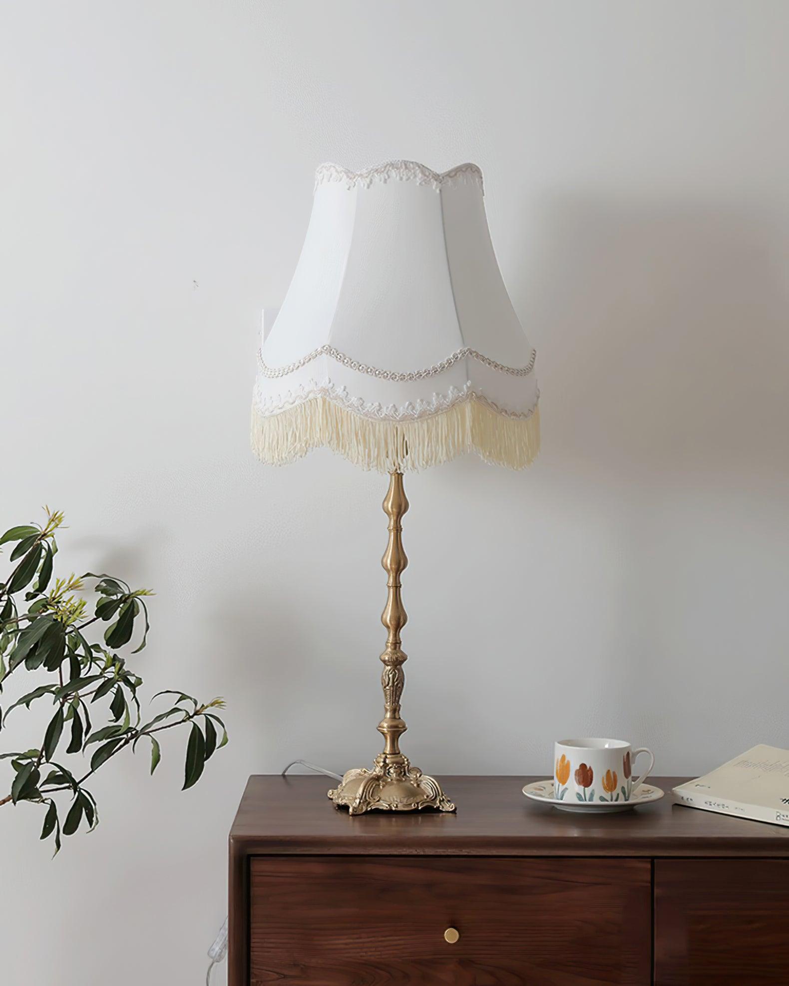 Octavia Vintage Table Lamp-Neutral Decor