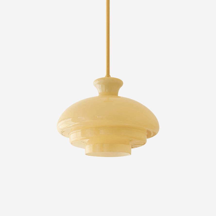 Sunbeam Modern Glass Pendant Lamp-Neutral Decor