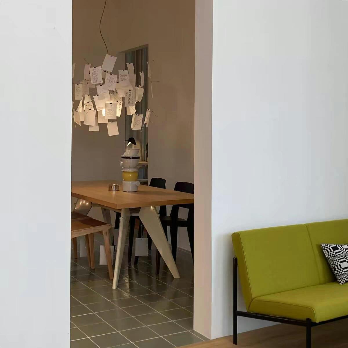 Bexlyn Chandelier Paper Customizable Creative-Neutral Decor