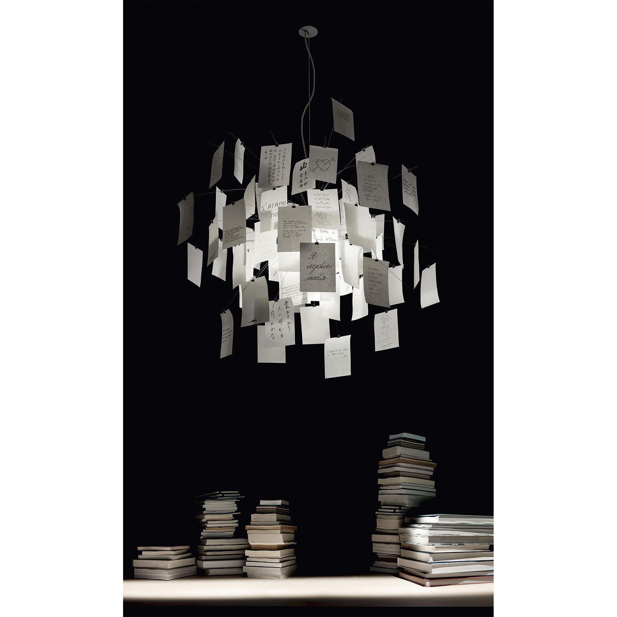 Bexlyn Chandelier Paper Customizable Creative-Neutral Decor