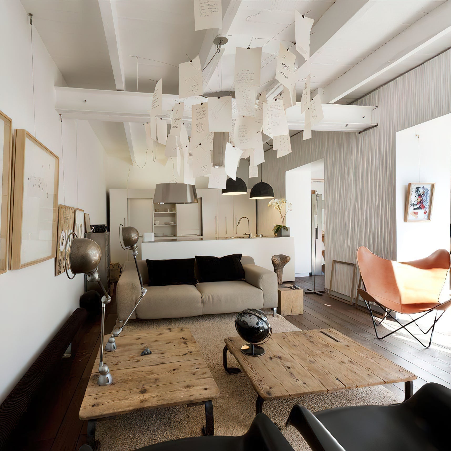 Bexlyn Chandelier Paper Customizable Creative-Neutral Decor