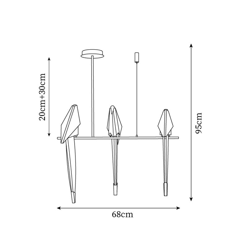 Fordca Linear Pendant Lamp