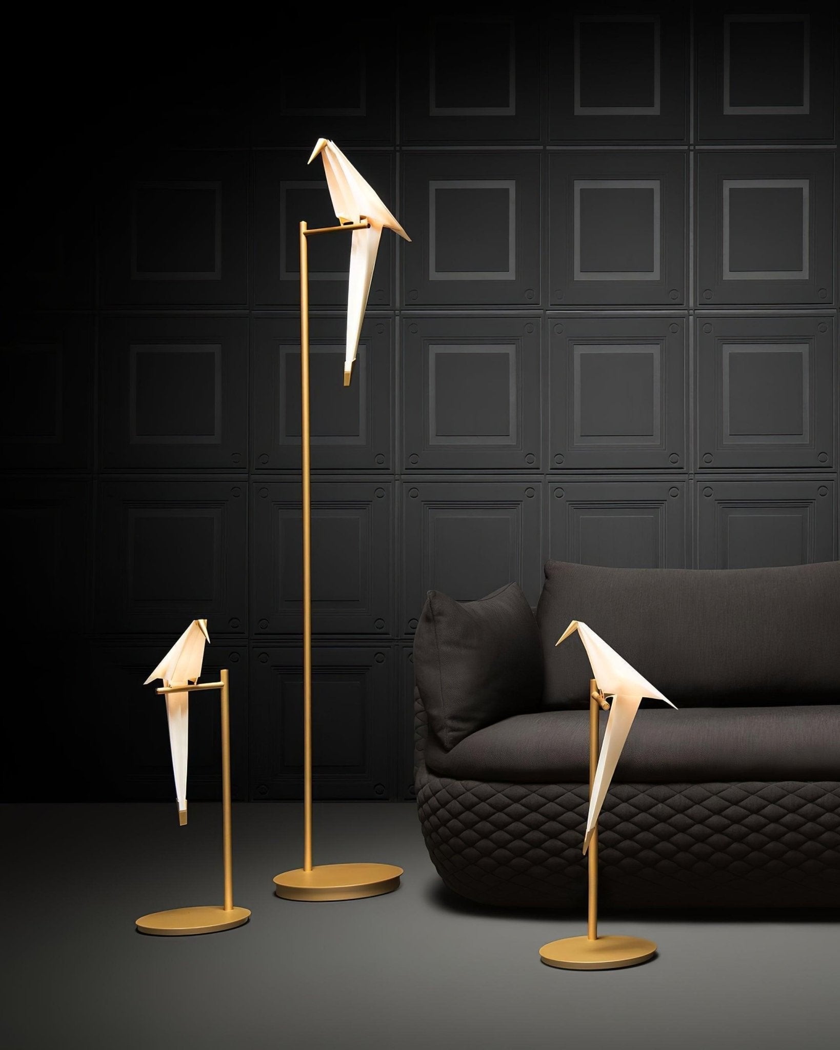 Vioran Aluminum Industrial Floor Lamp-Neutral Decor