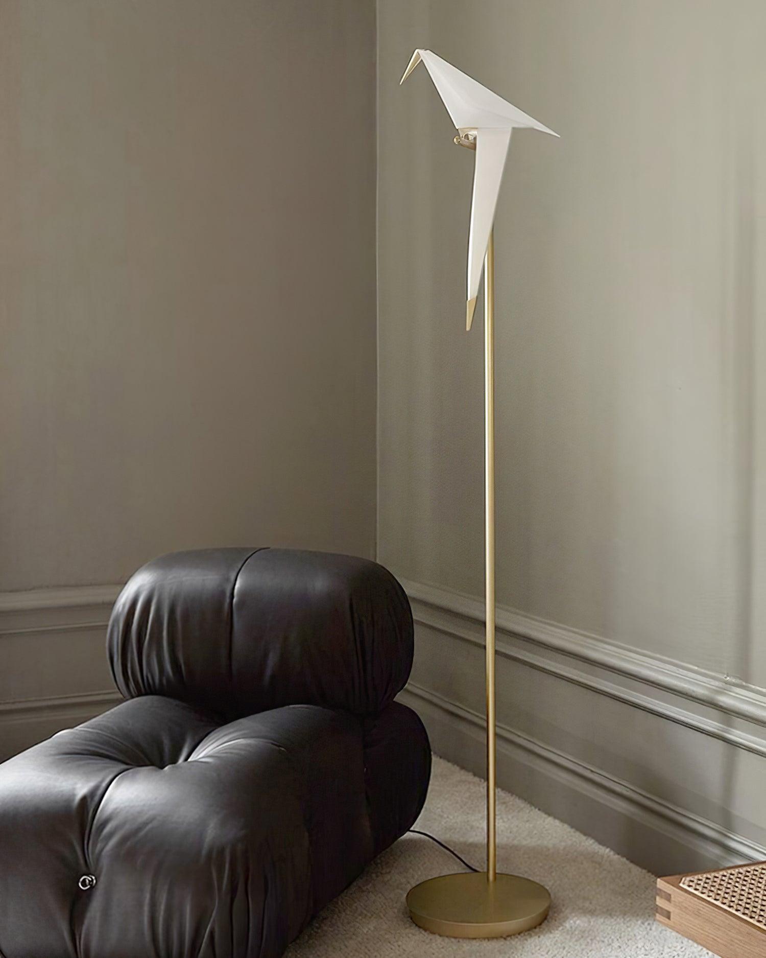 Vioran Aluminum Industrial Floor Lamp-Neutral Decor