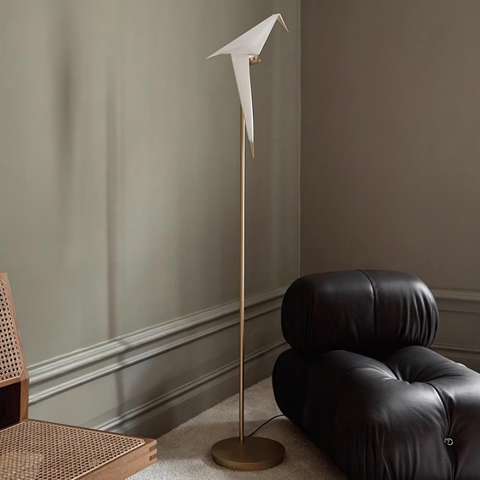 Vioran Aluminum Industrial Floor Lamp-Neutral Decor