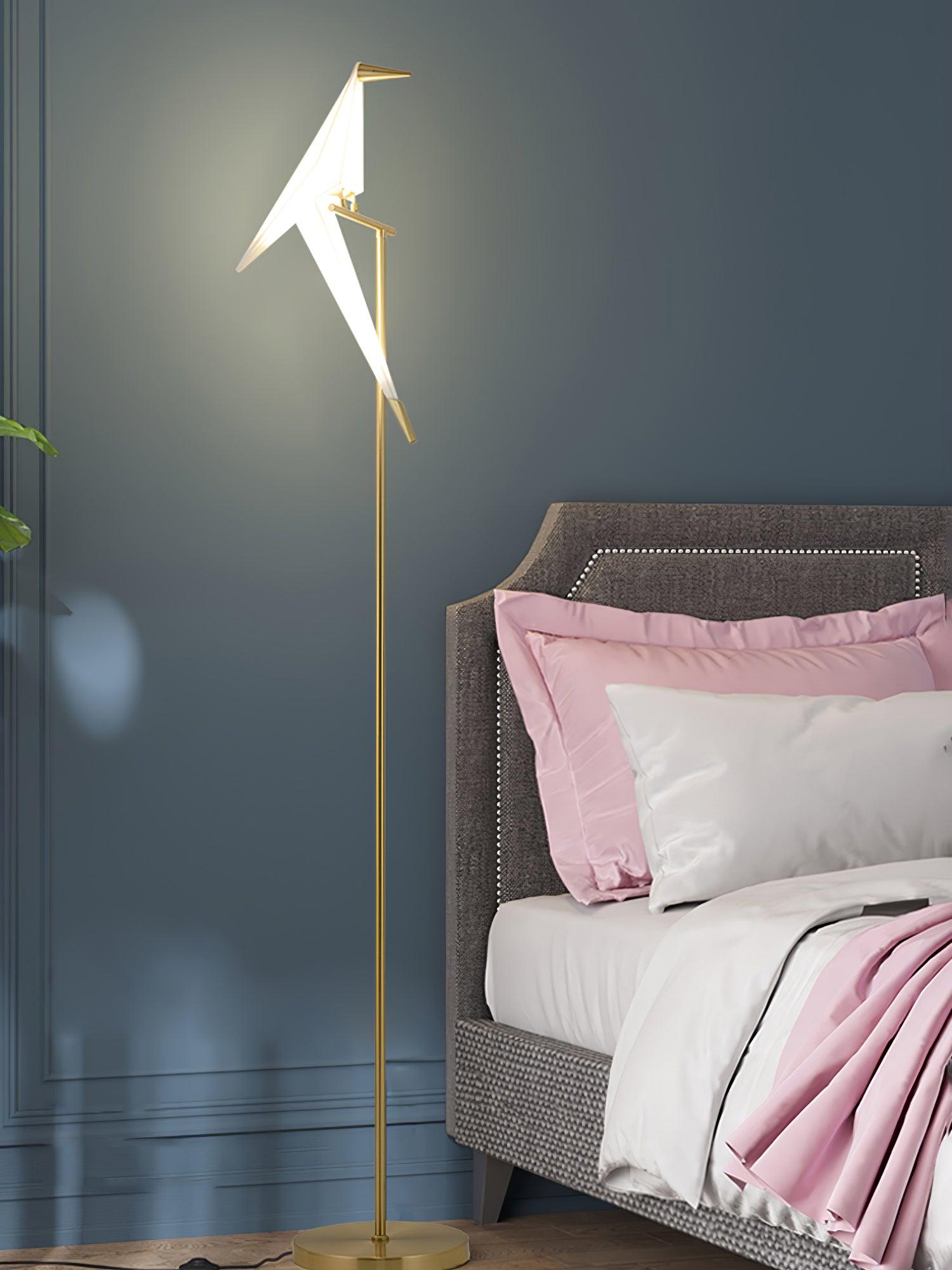 Vioran Aluminum Industrial Floor Lamp-Neutral Decor