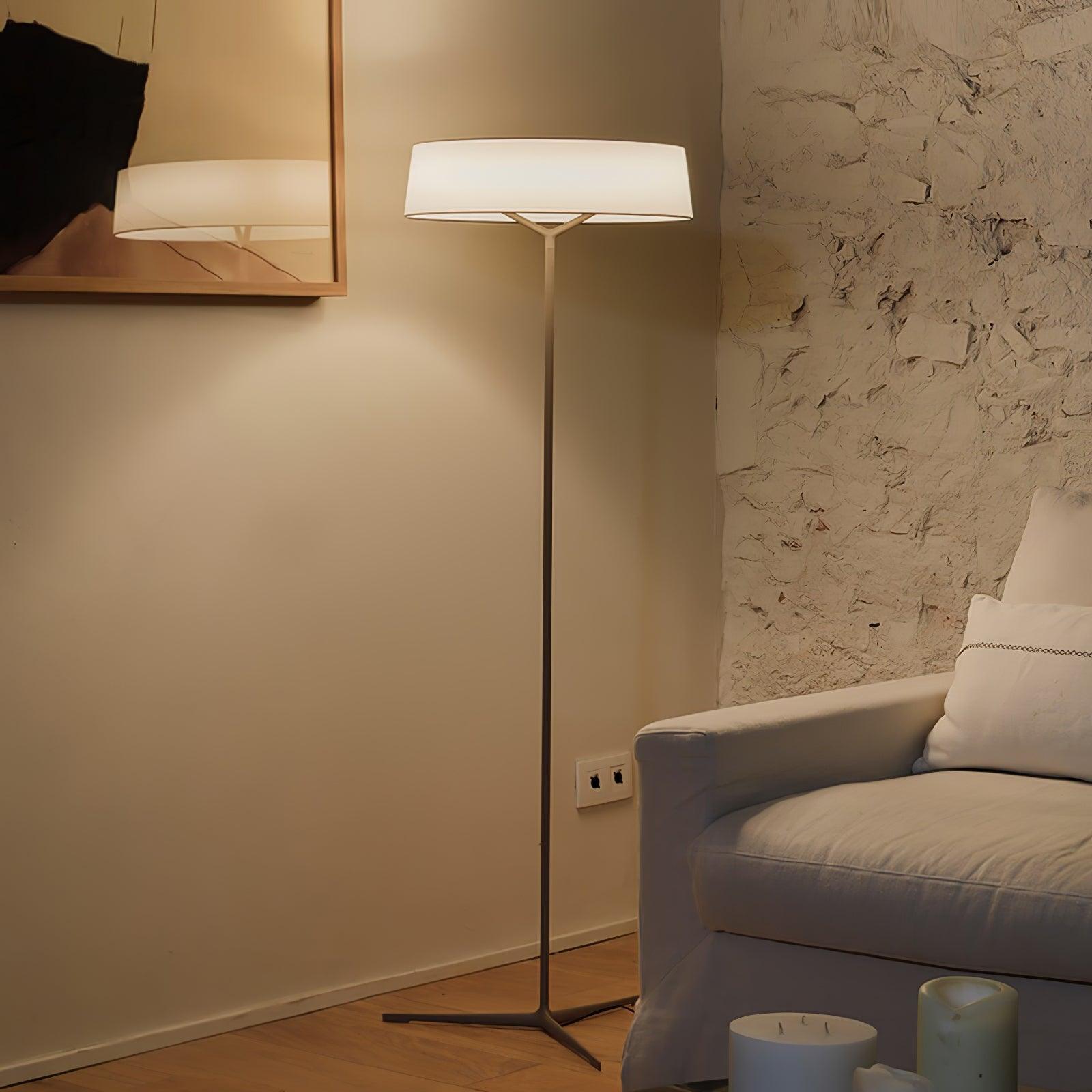 Zemaryre Modern Floor Lamp-Neutral Decor