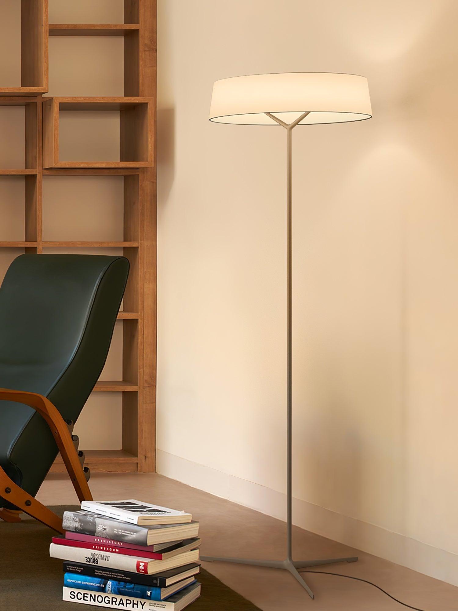 Zemaryre Modern Floor Lamp-Neutral Decor