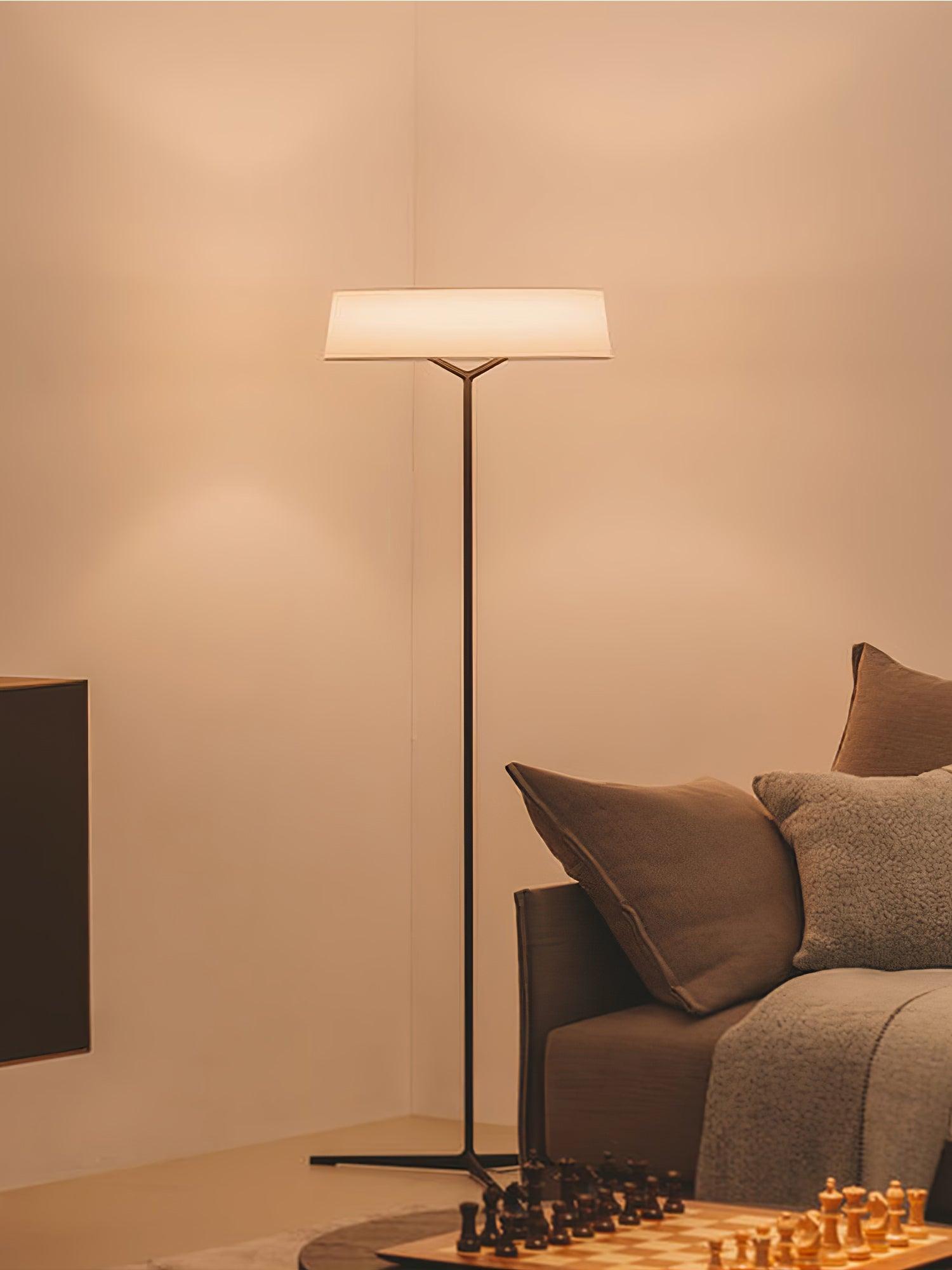 Zemaryre Modern Floor Lamp-Neutral Decor