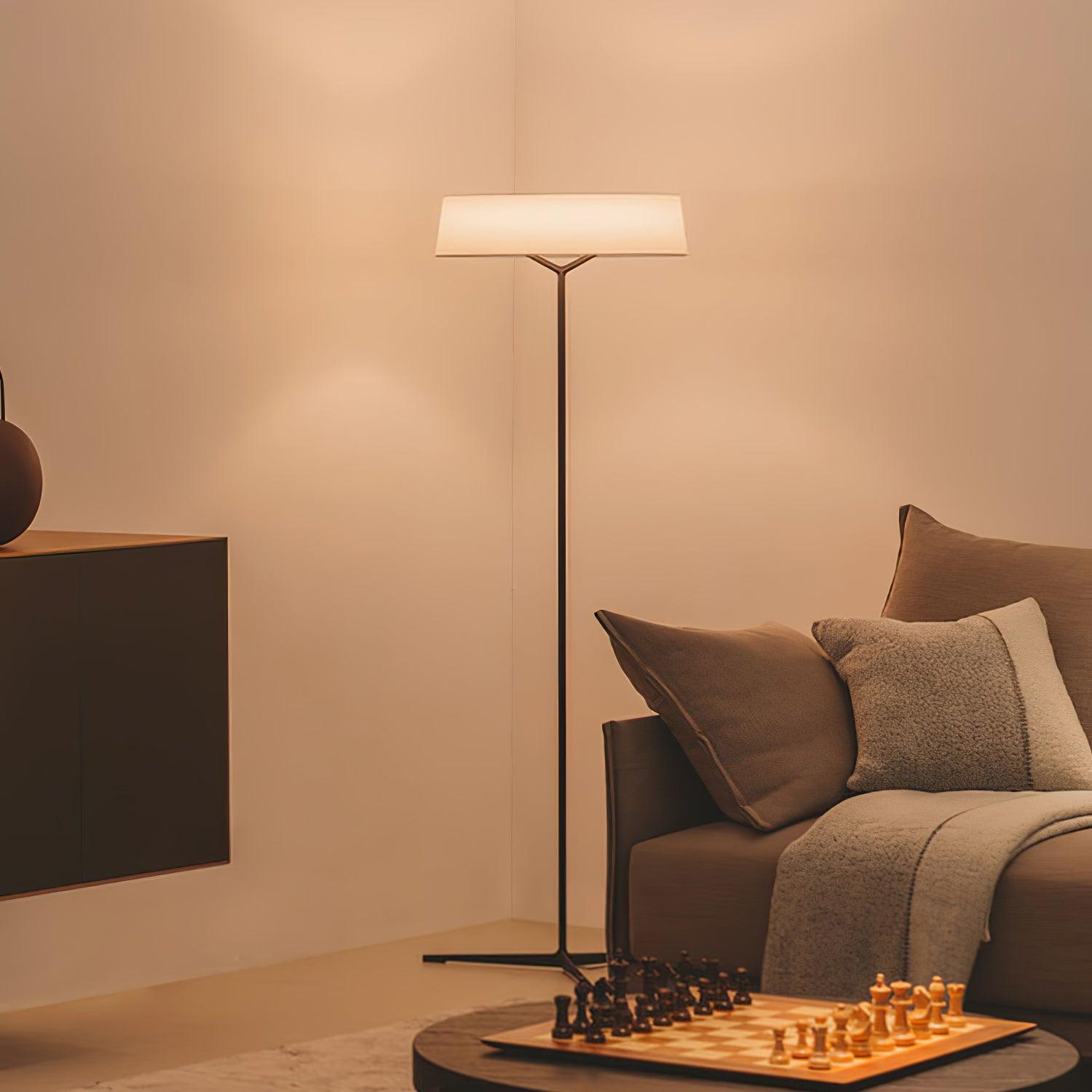 Zemaryre Modern Floor Lamp-Neutral Decor