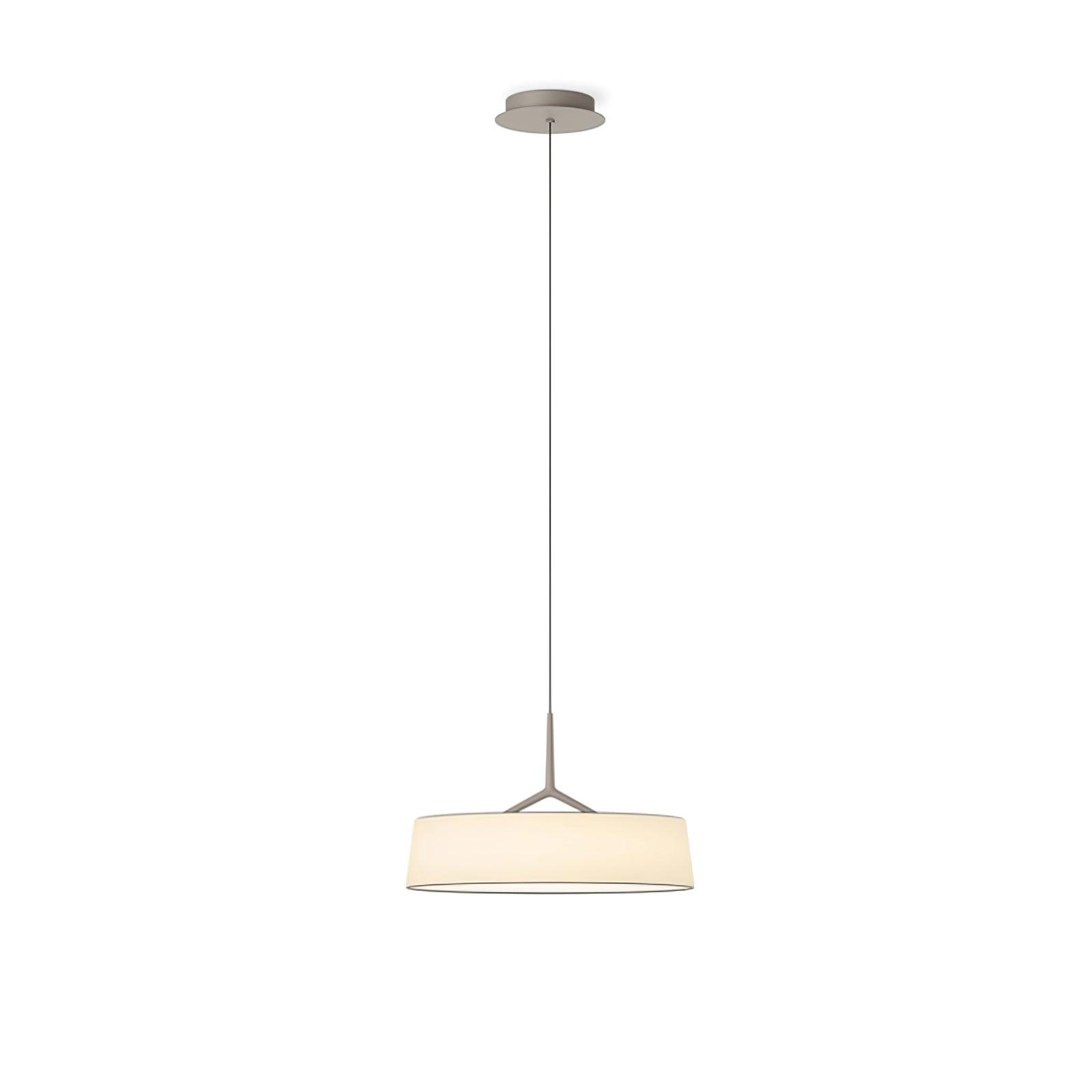 Ovynira Cylindrical Fabric Pendant Light-Neutral Decor