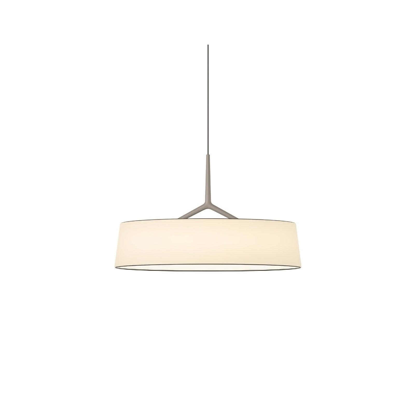 Ovynira Cylindrical Fabric Pendant Light-Neutral Decor