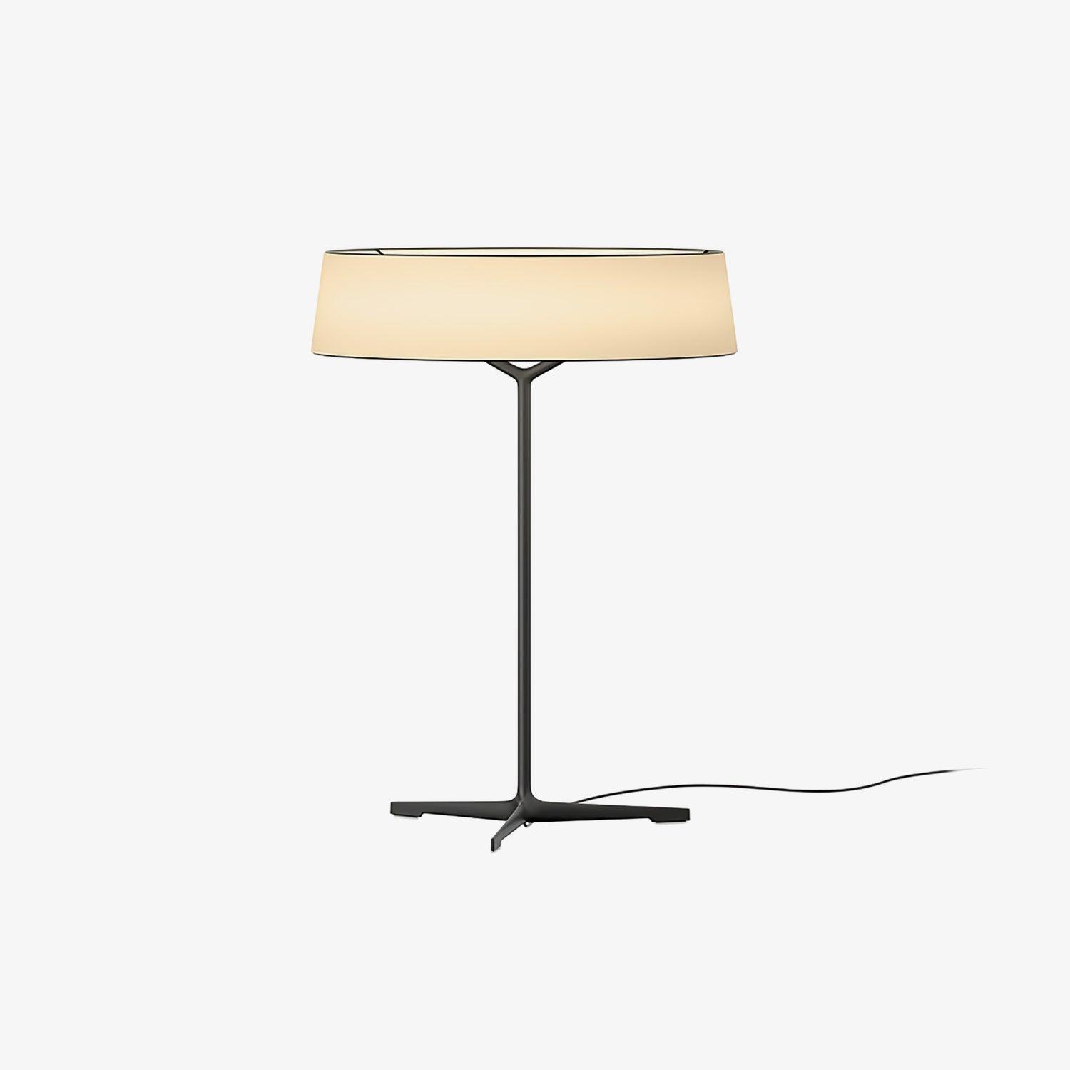 Vaelen Fabric Scandinavian Table Lamp-Neutral Decor