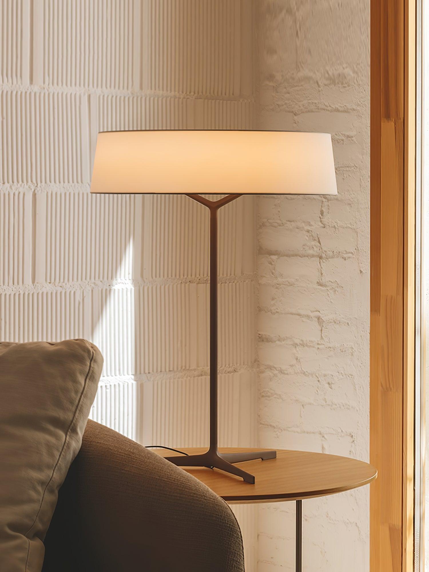 Vaelen Fabric Scandinavian Table Lamp-Neutral Decor