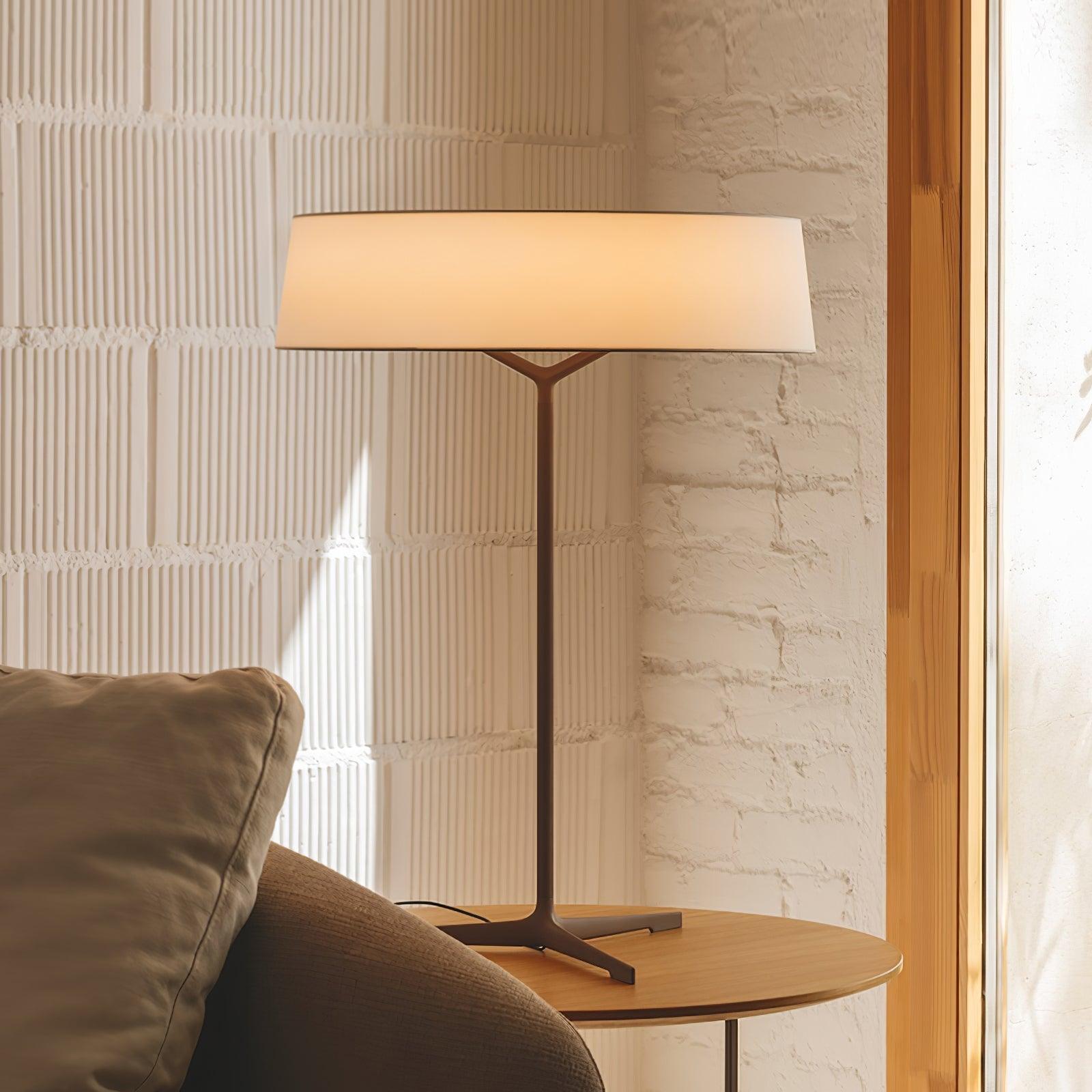 Vaelen Fabric Scandinavian Table Lamp-Neutral Decor