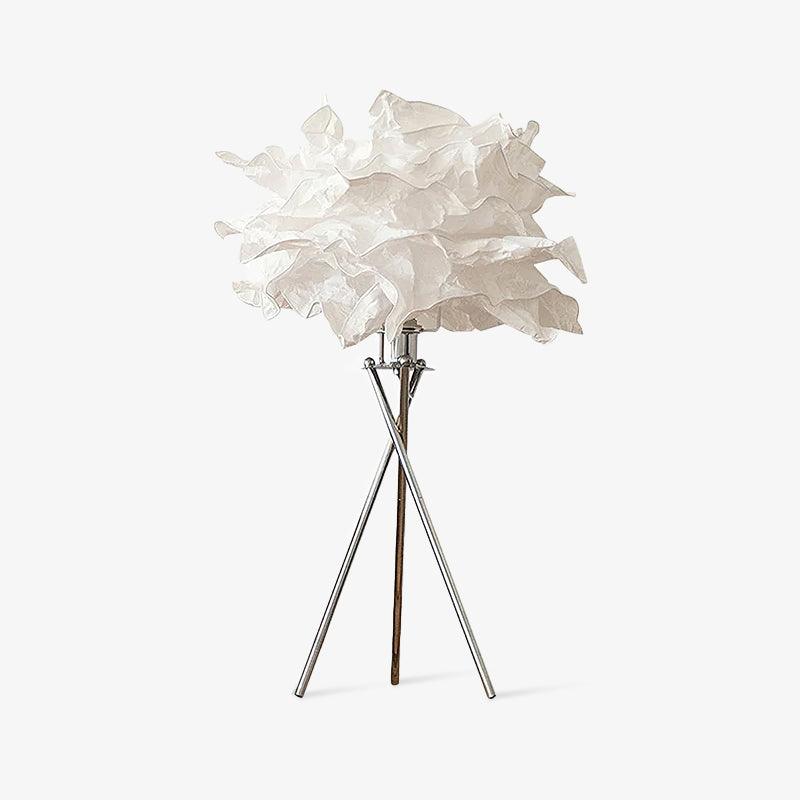 peony Modern Paper Table Lamp-Neutral Decor