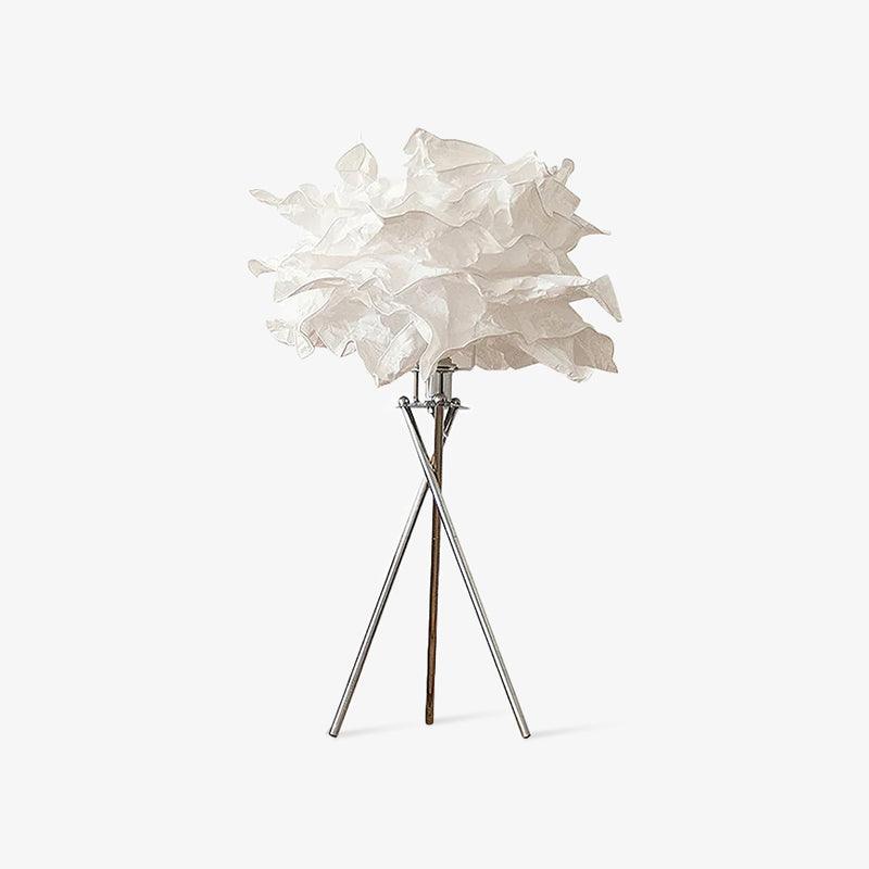 peony Modern Paper Table Lamp-Neutral Decor