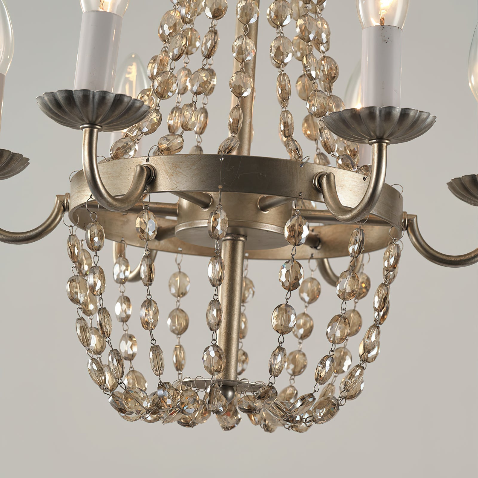 Luxinine Vintage Flea Market Crystal Chandelier