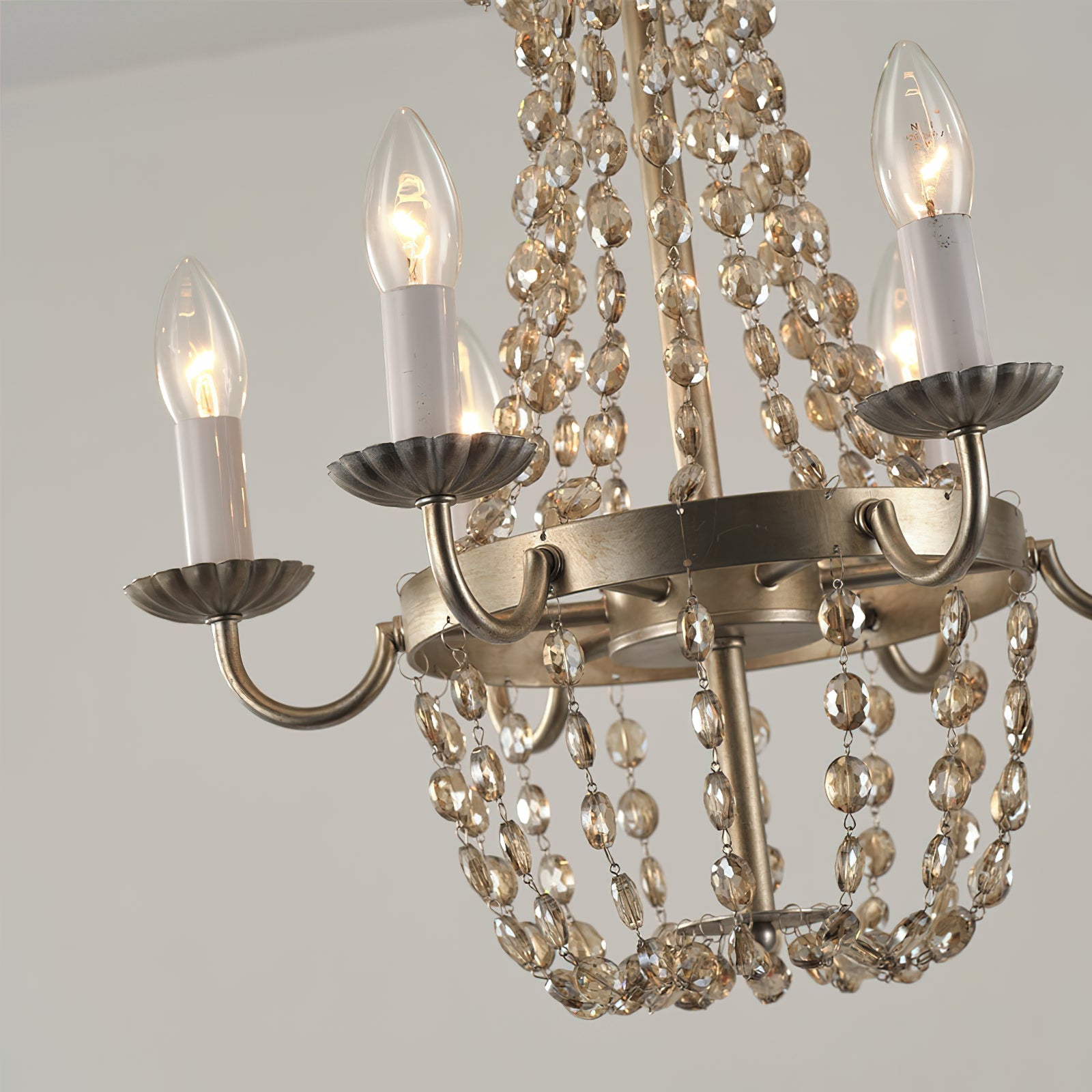 Luxinine Vintage Flea Market Crystal Chandelier