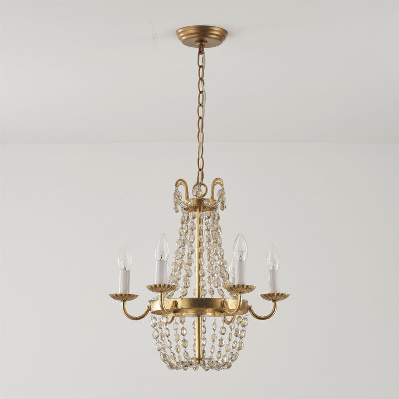 Luxinine Vintage Flea Market Crystal Chandelier