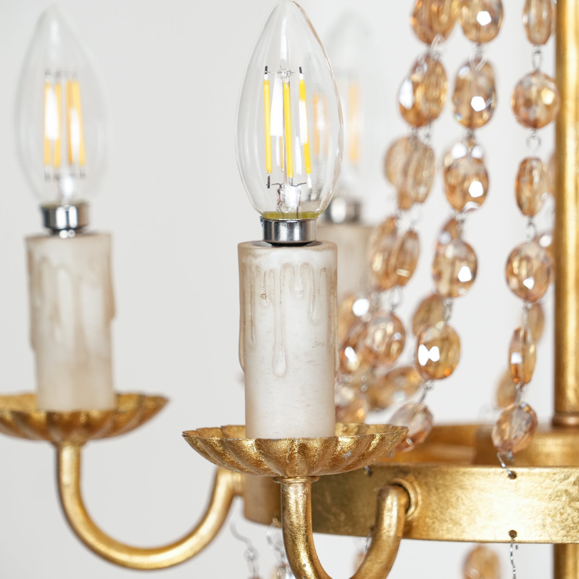 Luxinine Vintage Flea Market Crystal Chandelier