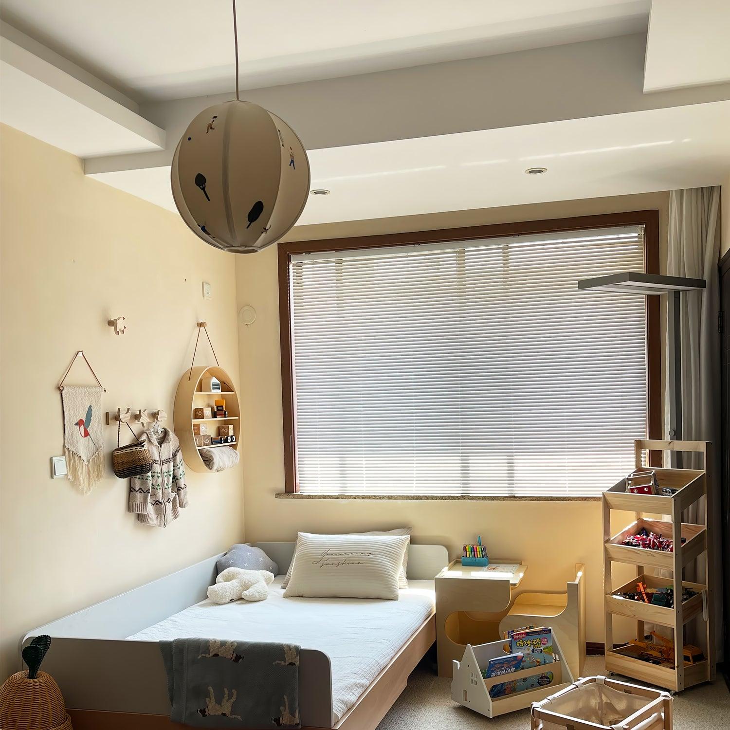 Avin Fabric Pendant Lamp-Neutral Decor