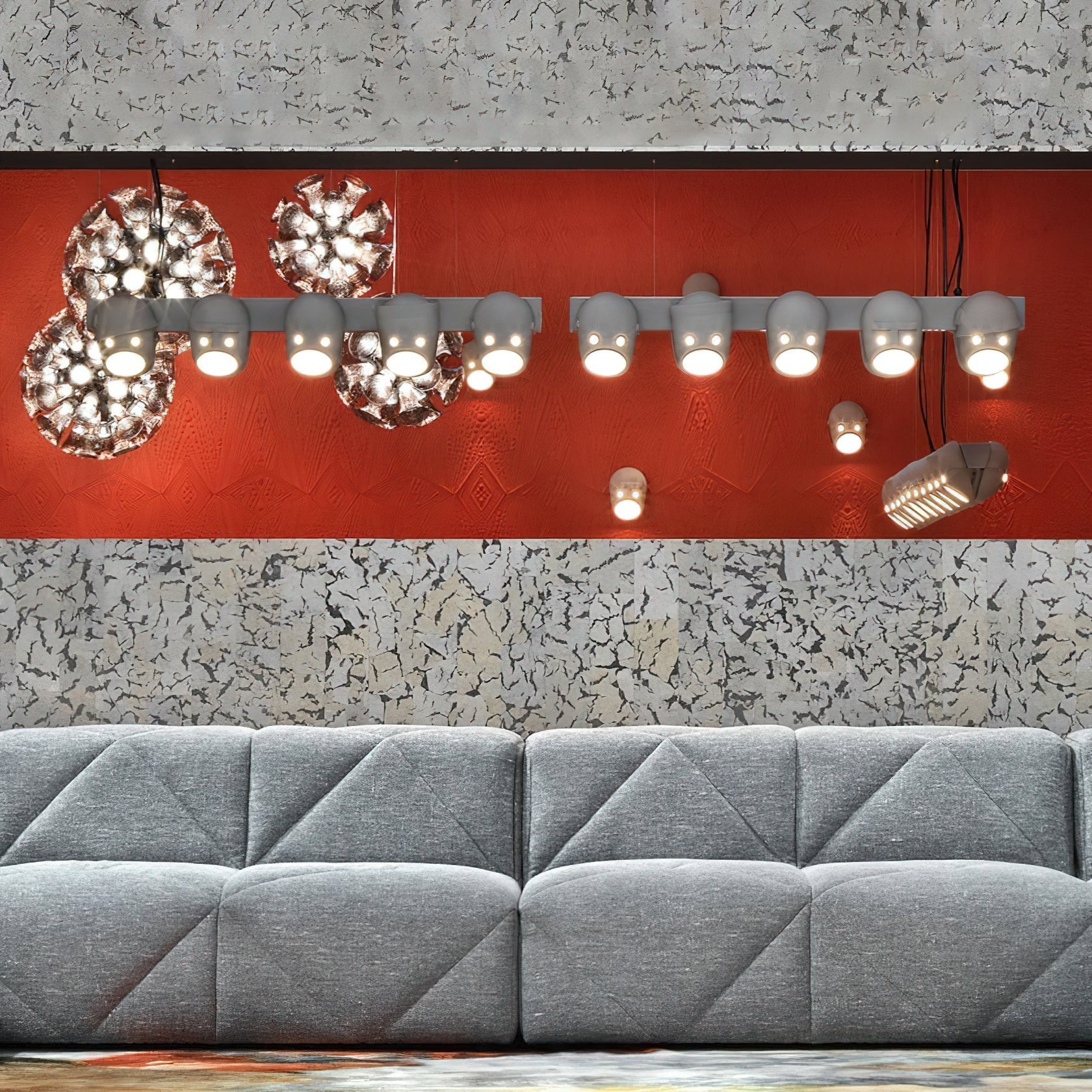 Evphael Resin Chandelier