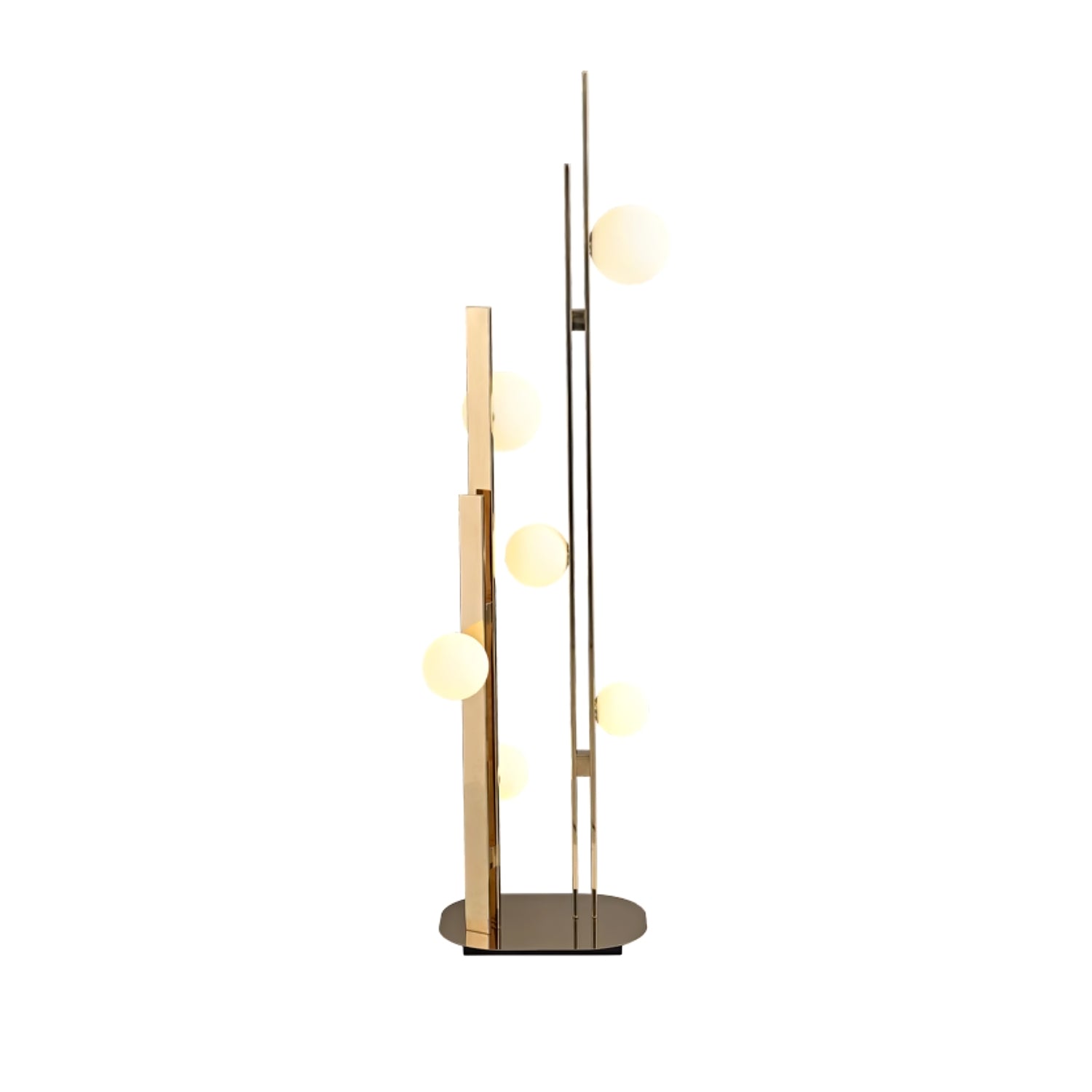 Raven Stainless steel Floor Lamp-Neutral Decor