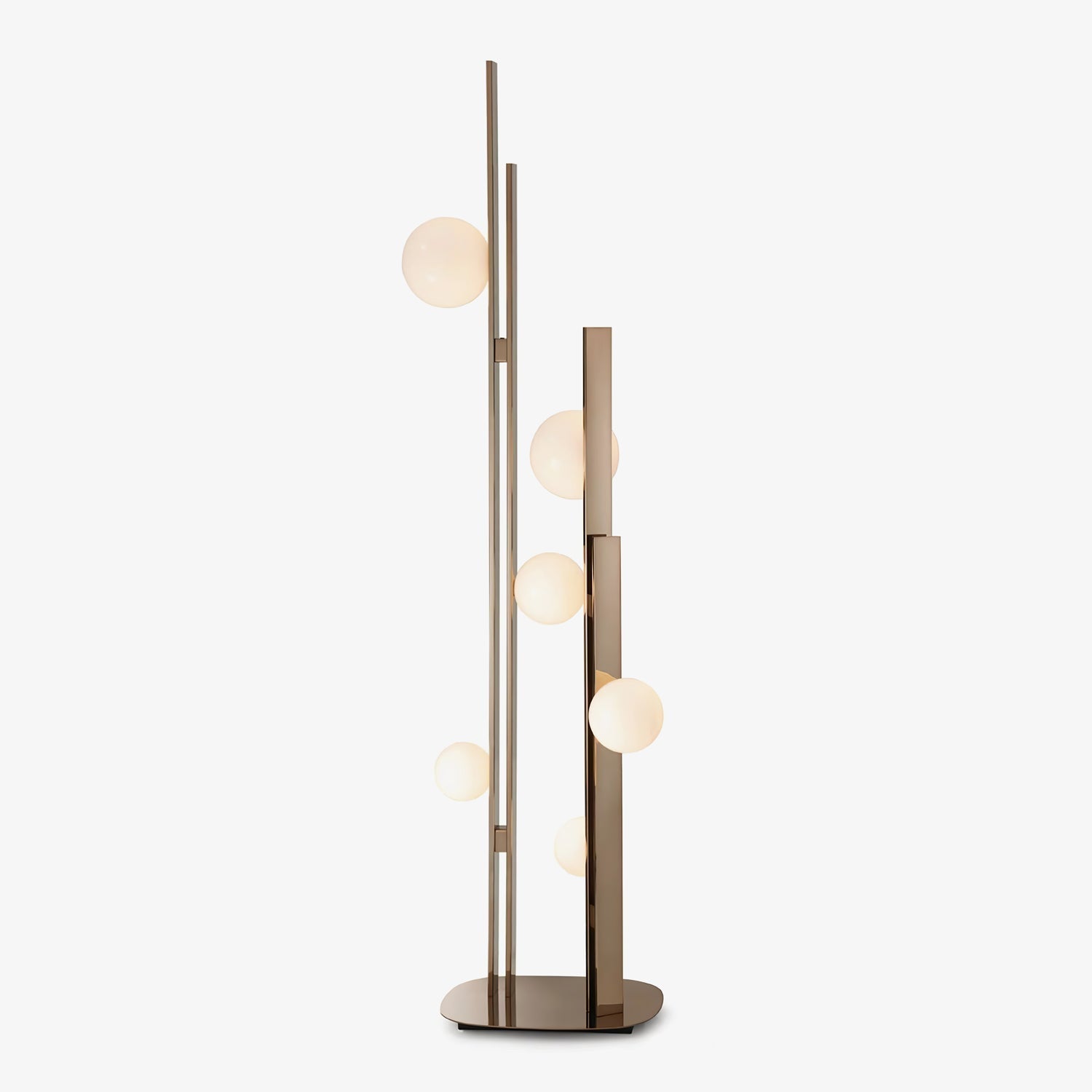 Raven Stainless steel Floor Lamp-Neutral Decor