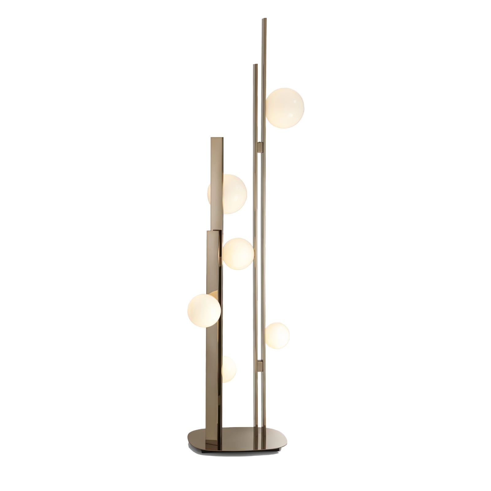 Raven Stainless steel Floor Lamp-Neutral Decor