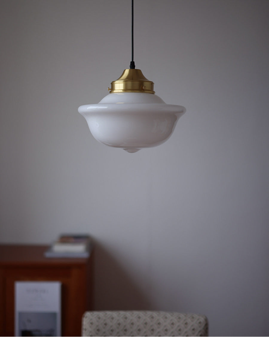 The Pathson Pendant Light shown against a dark background.