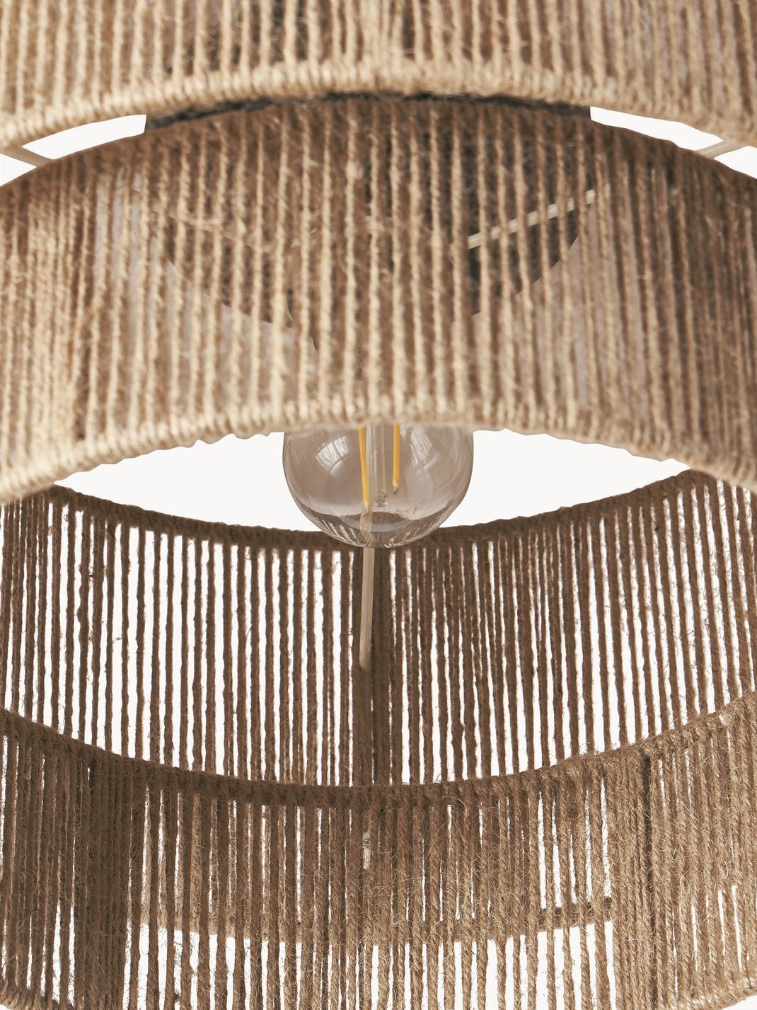 Casora Classic Art Natural Rope Ceiling Light-Neutral Decor