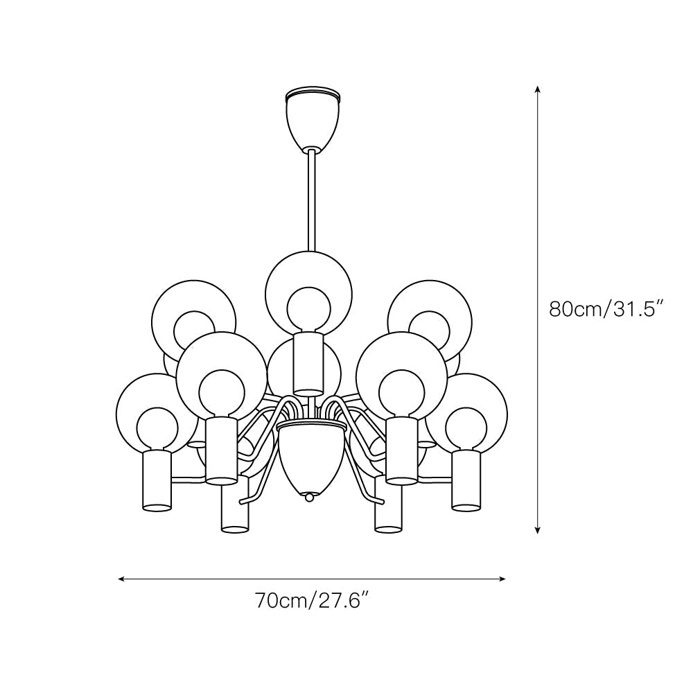 Evmarara Chandelier