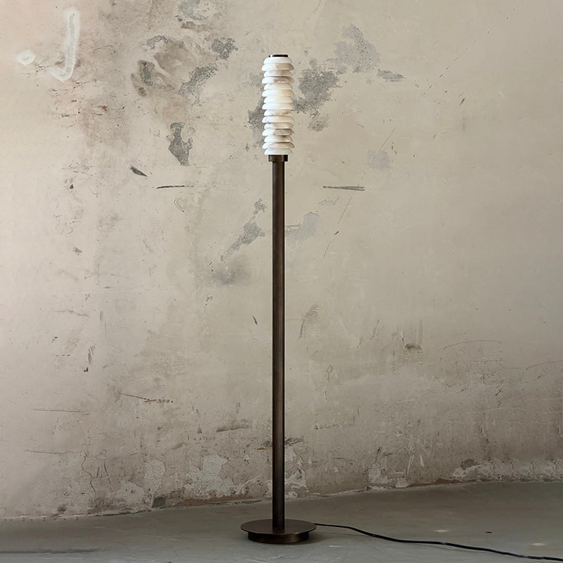 The lamp shown from the back.